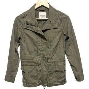 Madewell Fleet Jacket Womens Zip Military Utility
Feild Coat
